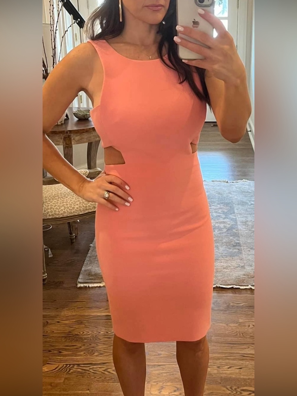 Elizabeth and James size 6 Coral Dress
